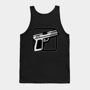 hand gun Tank Top